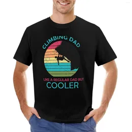 Men's Polos Climbing Dad Like A Regular But Cooler Retro Shirt Gift For Fathers Funny T-shirt