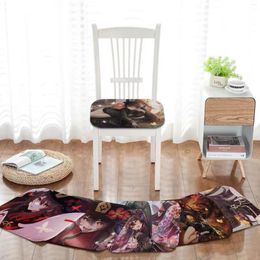 Pillow Genshin Impact Hutao Mat Nordic Printing Chair Soft Office Car Seat Comfort Breathable 45x45cm Sofa