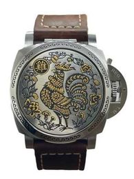 Panerais Zf Factory Automatic Movement Luminor Sealand Rooster L. E 100 pieces PAM00852 silver automatic