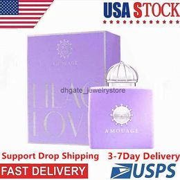 Womens Fragrance AMOUAGE Perfume Rose Epic Rose Charm Heart Flower Bloom Lilac US Products 3-7 Business Days