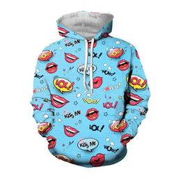 DM5T Men's 3D Funny Cartoon Pattern Print Hoodies For Men Children Fashion Cute Streetwear Hooded Sweatshirts Winter Harajuku Y2k Pullovers 240424