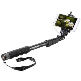 Sticks Selfie Stick Yunteng 1188 Extendable Handheld for IOS Android Smartphone Phone Clip Holder