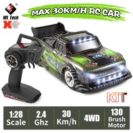 Cars RC Wltoys 284131 1/28 2.4G 4WD Short Course Drift RC Car Vehicle Models With Light 30km Highspeed Kids Children Toys pk K989