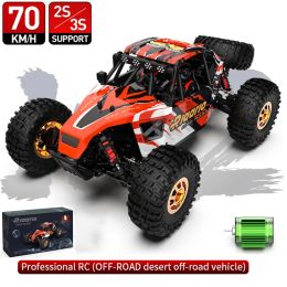 Cars Rlaarlo 1/12 AMD12 RTR 2.4G 4WD High Speed Brushless 2s/3s RC Electric Remote Control Model Car Desert Truck Adults Toys Gift