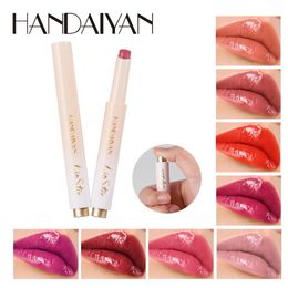 press on lipstick and lip liner make up mirror gloss lips glaze 8 Colour Moisturiser Long-lasting Nutritious Easy to Wear smooths makeup lipliner