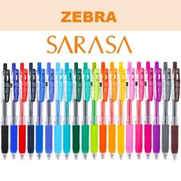 Pens 12pcs Zebra SARASA Colour gel gel pen JJ150.5mm 20 Colours optional waterproof and lightresistant Colourful bright writing smooth