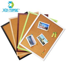 Frames Free Shipping 30*40cm Bulletin Cork Board 5 Colours Mdf Frame for Chosen Memo Photos Pin Board Cork Message Boards for Notes