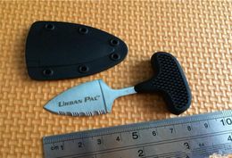 mini URBAN PAL 43LS Pocket knife 420 steel serrated fixed blade camping hiking gear rescue Tactical knives9734070