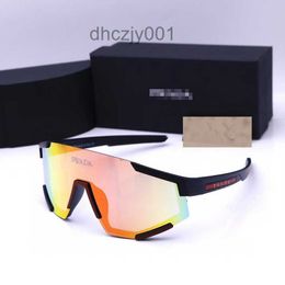 Men Women Cycling Eyewear Matte Black Dark Grey Mens Sunglasses Outdoor Sport Running Glasses Windproof 100% Uv Mirrored Lens P235 XOOB