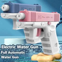Gun Toys Mini Glock Water Gun Toy For Boys Summer Beach Playing Manual Firing Childrens Spray Gun Wholesale Shipping FastL2404
