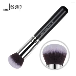 Makeup Brushes Jessup Single Brush ROUND FACE 1pc High Quality Professional Fiber Hair Wooden Handle Black Beauty Cosmetic Tool 082