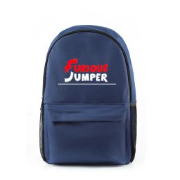 Bags WAWNI Furious Jumper Zip Pack Fashion Zip Pack Casual School Bag Casual Zip Backpack Harajuku Rucksack Backpack Streetwear