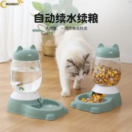 Supplies Pet Automatic Feeder Dog Cat Drinking Bowl For Small And Medium Pets Water Drinking Feeder Feeding Large Capacity Dispenser