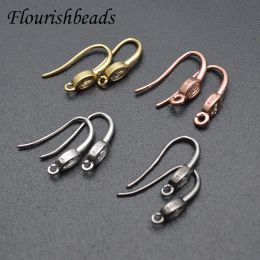 Components Multiple Colour Nickle Free Cubic Zircon CZ Beads Paved Earring Hooks DIY for High Quality Jewellery Making Supplier 30pcs/lot