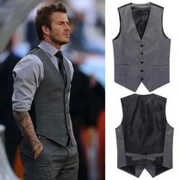 2024 Brand Suit Vest Men Jacket Sleeveless Vintage Fashion Spring Autumn Plus Size Waistcoat Chaleco Traje Hombre Wedding 240415