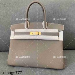 Handbag Family Pure Honeydew Platinum Thread Bag Togo Calfskin Lychee Womens Handmade Genuine Leather