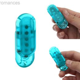 Decompression Toy GAO Rich B Fidget Toys Push Slider Blue Luminous Portable EDC Sensory Stress Relief Toy for Adult Gift for You d240424