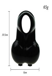2019 Silicone Testicle Pouch Squeezer Testicle Bag Sack Scrotum Bondage Gear Bag Erection Enhancer Black Clear Colour New Design Se9945490
