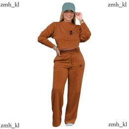 Hot Design Women Solid Colour 2 Piece Set Tracksuit Fall Winter Clothes Shirt Pants Outfits Outerwear Legging Sportswear Pullover Bodysuit 285