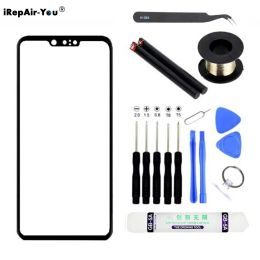 Filters Screen Front Outer Glass Lens Replacement For LG V50 V60 V30 ThinQ G8 G9 Velvet Outer Glass Lens Touch Screen Repair Kits+B7000