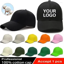 Ball Caps Customized Printed Baseball For Men Woman Hat Personal Logo Men's Cap Snapback Print Text Designer Dad
