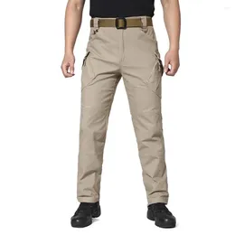 Men's Pants IX9 City Tactical Cargo Men Combat SWAT Army Military Many Pockets Stretch Flexible Man Casual Trousers 5XL