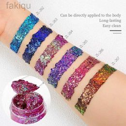 Body Paint New glitter gel glitter Liquid eye-shadow Multicolor Series Body Art Face Painting Special Effects Stage Carnival Festiva d240424