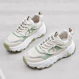 Casual Shoes 2024 Women All-match Student Comfortable Breathable Korean Platform Sports