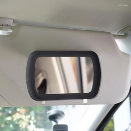 Interior Accessories Car Sun Visor Cosmetic Mirror Ladies Makeup Vanity Universal Automobile Make Up Auto Parts