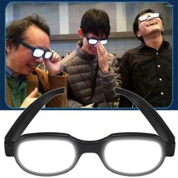 Sunglasses LED Light Luminous Cosplay Eyewear Anime Spoof Glasses Funny Anti-break Prop Party Club For Halloween