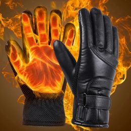 Gloves USB Electric Heated Winter Gloves Men Women Sports Full Finger Snow Glove For Ski Snowboard Gloves Heating guantes XA225Q