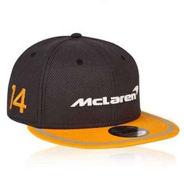 Ball Caps Streetwear Outdoor Sports Car Team F1 Racing Hat Baseball Cap Cotton Embroidered Snapback for Mclaren Badge Motorcycle Gift 210