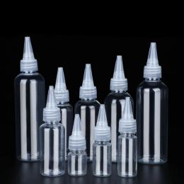 Bottles 50Pcs 15ml 20ml 30ml 50ml 100ml 120ml Empty Squeeze Bottle Plastic Lotion Bottle Transparent Paint Ink Dispenser Glue Applicator