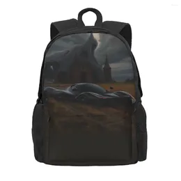 Backpack Passionate Sports Car Gothic Mystic Stylish Backpacks Boy Girl Workout Print School Bags Design Rucksack