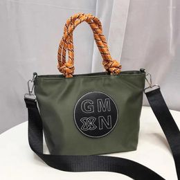 Shoulder Bags Oxford Rope Knot Tote Messenger For Women Luxury Designer Handbags And Purses 2024 In Casual Letter Crossbody