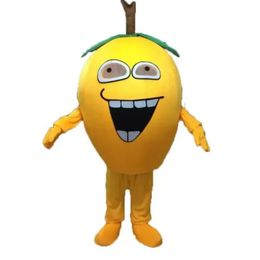 High quality Props Happy Loquat Mascot Costumes Halloween Fancy Party Dress Cartoon Character Carnival Xmas Easter Advertising Birthday Party Costume