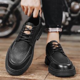 Casual Shoes 2024 Classic Men For Wedding Genuine Leather All-match Male Business High Quality Comfortable Oxfords Shoe