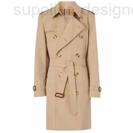 Trench da donna Designer maschile Donne a metà lunghezza Trench NZNJ