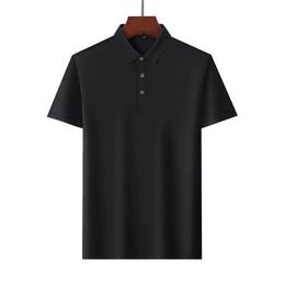 Designer Men's Stylist Polo Shirt Luxury Italian short sleeved fashion summer baggy lapel men's T-shirt