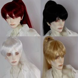 Dolls MSD Hair BJD 1/3 1/4 1/6 Scale Youth Male Boys Long Hair Wig for Dolls Toys