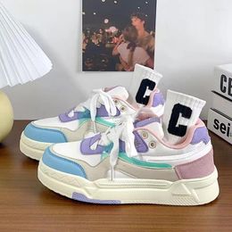 Casual Shoes Platform Sports Flat Female Sneaker Women Tennis Spring Vulcanize Fashion Harajuku Thick-sole Zapatos De Mujer Tarf