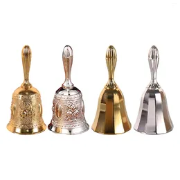 Party Supplies Hand Bell 2.2 Inch Diameter Versatile Dinner For Alarm Bar