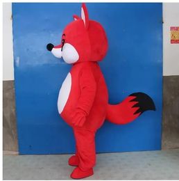 2024 high quality Animal Fox Mascot Costume Fun Outfit Suit Birthday Party Halloween Outdoor Outfit SuitFestival Dress