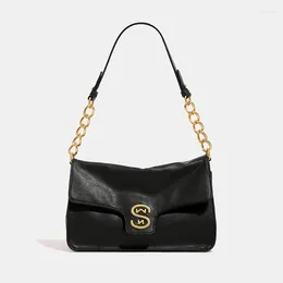 Shoulder Bags Purses And Handbags Luxury Crossbody Bag For Women High Fashion Designer Casual Metal Chain Versatile Simple