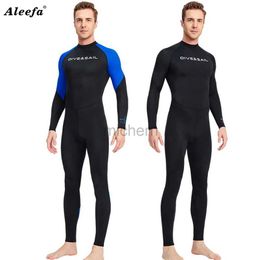 Men's Swimwear Rash Guard Suit for Men Surfing Snorkel Diving Full body One piece Swimsuit UV50 Sun UV Protection d240424