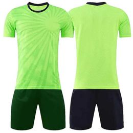 Fans Tops Tees 2022 New Men Soccer jersey set uniforms Women football jerseys Set Kids Football outfit Football Shirts Sports Uniform Training Y240423