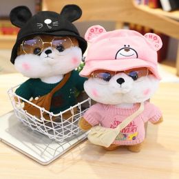Cushions 30cm Cartoon Lovely Shiba Inu Dog Cosplay Dress Up Plush Toys Stuffed Cute Animals Dog Soft Pillow For Baby Kids Birthday Gifts