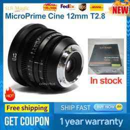 Filters Slr Magic Microprime Cine 12mm T2.8 Lens Micro Four Thirds Mount for Sony E for Fuji X Mft