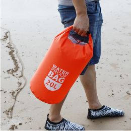 Bags 10L 20L Waterproof Bag Diving Outdoor Duffel Ocean Pack Pool Sea Raft Sports Gym Swimming Trekking AntiWater Dry Bag For Kayak