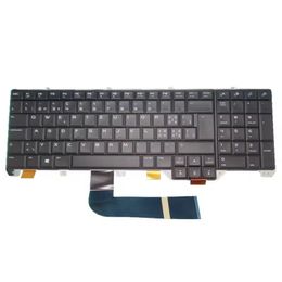 Laptop Keyboard For DELL Alienware 17 R1 M17X R5 0FWYGX FWYGX PK130UJ1B12 NSK-LC0BC 00 Swiss SW With Backlit new